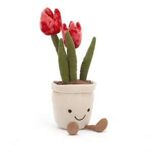 JELLYCAT Amuseables Tulip, red